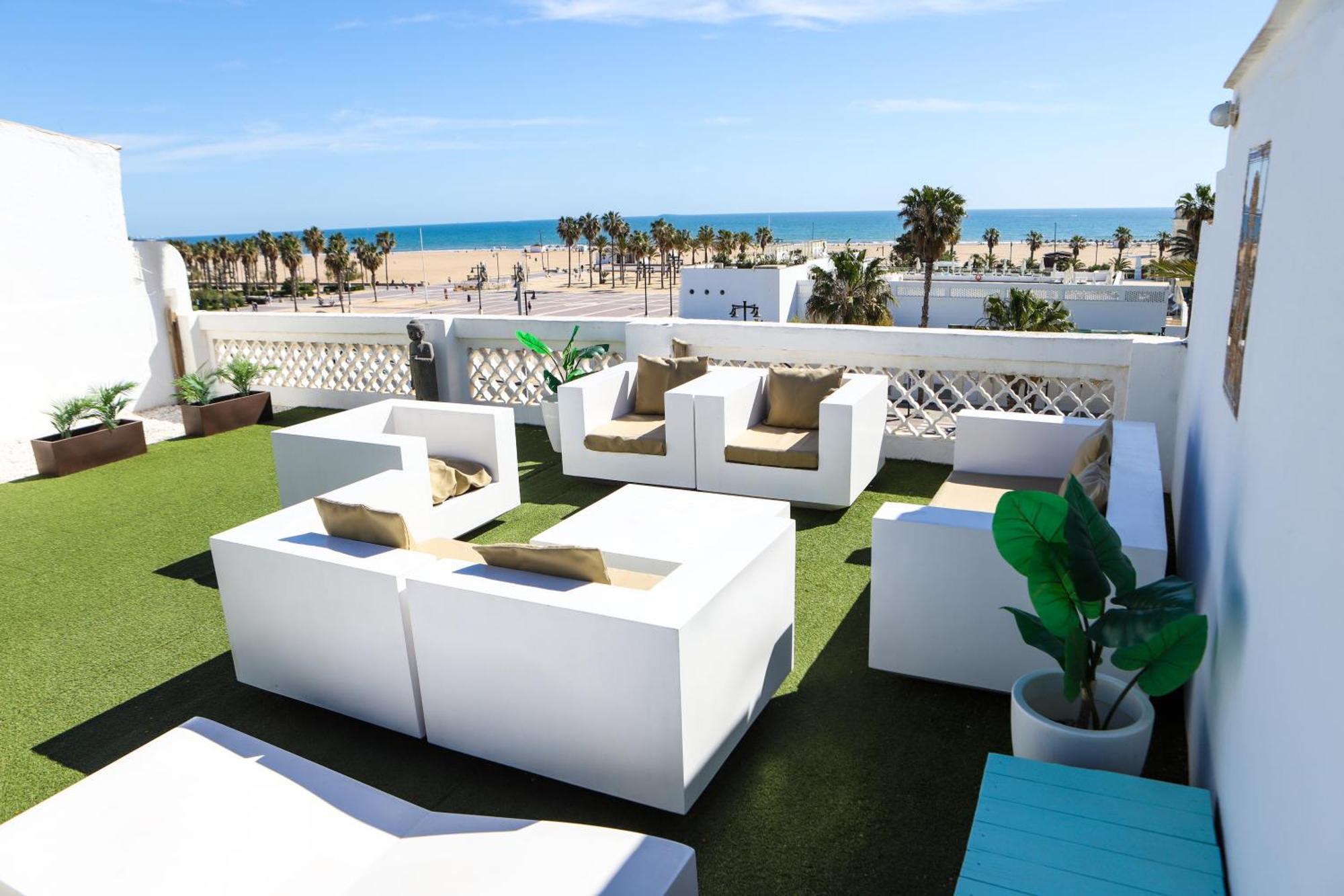 Valencia Luxury - Malvarrosa Beach Eksteriør bilde