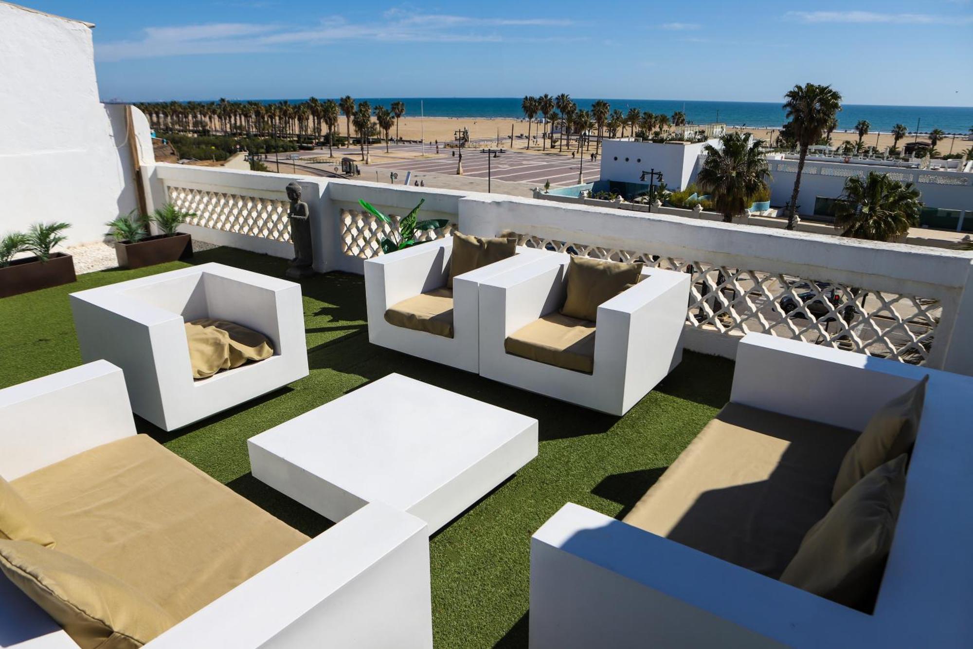 Valencia Luxury - Malvarrosa Beach Eksteriør bilde